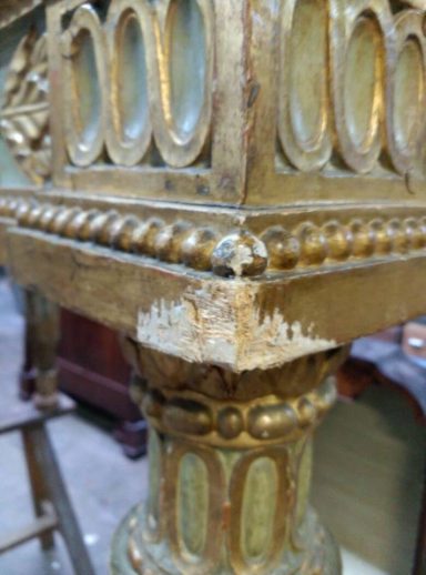 Taula d’estil Neoclàssic (finals del segle XVIII - inicis del XIX)